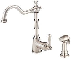 Learn how to replace your kitchen faucet on your own. Danze D401157ss Opulence Single Handle Kitchen Faucet With Side Spray Stainless Steel Kitchenfaucets Com