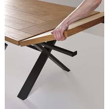 Table De Repas Carree Duetto Rallonges Deco En Ligne Tables Rallonges Table De Repas Carree Table Salle A Manger Salle A Manger Bois