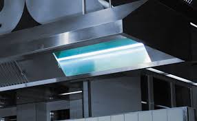 kitchen exhaust air cleaning with uv in