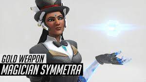 Gold Weapon Magician Symmetra In-game [Overwatch] Anniversary 2018 - YouTube