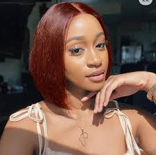 12inch 4x4 Lace Closure Reddish Brown Human Hair Wigs