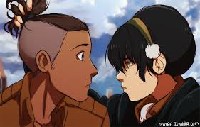 Toph Is Levi And Sokka Is Hanji Avatar Cartoon Avatar Airbender The Last Airbender