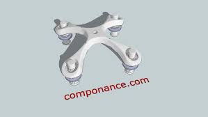 Spider Bracket For Glass Curtain Walls 3d Warehouse Glass Curtain Wall Glass Curtain Curtain Wall