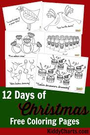 These alphabet coloring sheets will help little ones identify uppercase and lowercase versions of each letter. Light Up Christmas With Our 12 Days Of Christmas Free Colouring Pages Days Of Christmas Song 12 Days Of Christmas 12 Days Of Xmas