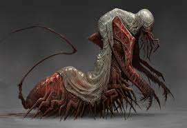 Artstation Acolyte Of The Caul Mike Franchina Monster Concept Art Creature Concept Art Horror Art
