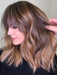 Chestnut brown / honey+golden blond; Trendy Brown Hair Colour Ideas For 2021 Light Chestnut Brown Tones