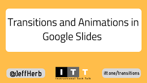 Fortunately, there are a few simple methods you can use to insert a text box in google docs. How To Add Transitions And Animations To Google Slides Instructional Tech Talk