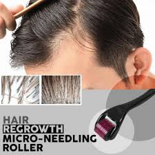 Use short vertical and horizontal strokes—around 2 or 3 times for each direction. Professional 540 Titanium Micro 192 Disposable Derma Roller Mts For Hair Loss Treatment 0 5mm Hair Regrowth Micro Needling Roller Beard Growth Product Anti Hair Loss Treatment Buy Online At Best Prices In Pakistan
