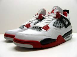 Jordan air stretch short sleeved crew men's • gym red/black/white $35.00. Air Jordan 4 Retro White Black Red Eu Kicks Sneaker Magazine Air Jordans Air Jordans Retro Jordan 4