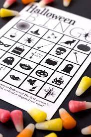 Free Printable Halloween Bingo Halloween Bingo Halloween Bingo Printable Halloween Bingo Free