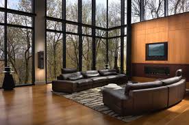 February 21, 2017 in the 1940s and '50s,. 21 Luminous Modern Living Rooms Showcasing Forest Views Houseboat Living Living Room Modern Cool Apartments