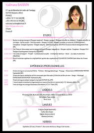 Free downloadable cv example in word format. Resume En Francais Exemples