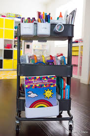 Comes in many different sizes and style that have many features for storing, organizing. Kids Art Cart With Ikea Raskog Fun With Mama