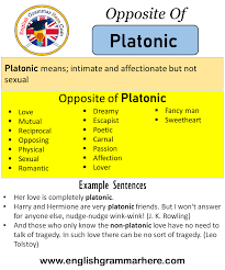 Opposite Of Platonic Antonyms Of Platonic Meaning And Example Sentences Antonym Opposite Words Contradict Each Other And Me Opposite Words Sentences Antonyms