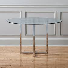 Silverado Chrome 47 Round Dining Table Reviews Cb2 Canada