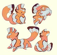 It S Like A Clownfish Squirrel Ferret And It S Adorable Character Art Mythical Creatures Art Creature Drawings