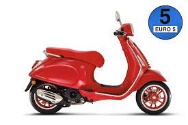 vespa primavera 50 red modell 2021 rollerscholz