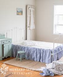 Remove dust and dirt, then dry the metal or. Antique Iron Bed Makeover A Mattress In A Box Miss Mustard Seed
