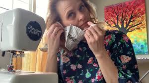 Sewspire Special Sewing Tutorial Cone Coffee Filter Fabric Face Mask Snug Fit Fast Easy To Sew Youtube Coffee Filters Mask Easy Sewing