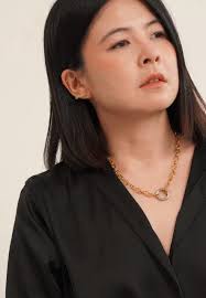 Nue Mixed Metal Gold Necklace