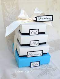 Something Blue Wedding Gift Boxes Something Old Something New Something Borrowed Something Blue Something Blue Wedding Wedding Gift Boxes Old New Borrowed Blue