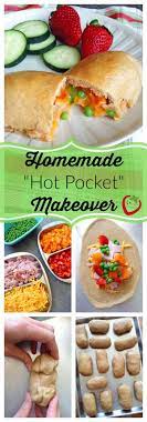 Homemade Hot Pockets Makeover Recipe Homemade Hot Pockets Homemade Recipes Healthy Recipes