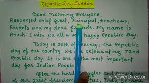 Speech On Republic Day In English Republic Day Speech 2021 26th January Speech Youtube Variety of activities are run by the teachers to enhance student's skill and knowledge about the republic day of india. speech on republic day in english republic day speech 2021 26th january speech