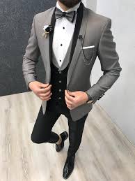 But in general, guests should dress formally for each ceremony they're you'll love wearing this lehenga to an indian wedding. Buy Gray Slim Fit Tuxedo By Gentwith Com With Free Shipping Wedding Suits Men Grey Blazer Outfits Men Fashion Suits For Men