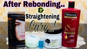 Hair rebonding is a complicated and harsh process. After Rebonding Straightening Keratin Treatment Hair Care Urdu Hindi Youtube