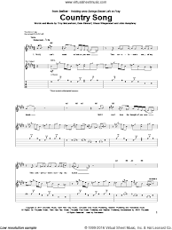 Seether Country Song Sheet Music For Guitar Tablature Pdf Sheet Music Country Songs Song Sheet