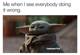 Pin By Victoria On Bb Yoda Yoda Funny Yoda Meme Star Wars Memes