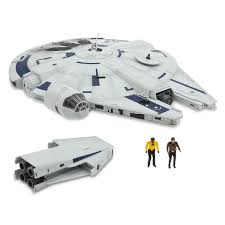 I think that's the first time that any of my images has ever gotten that particular response. Millennium Falcon Figure Set Solo A Star Wars Story Star Wars Toys Disney Merchandise Disney Shop