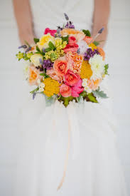 Bold Color Wedding Bouquets Wildflower Wedding Bouquet Wildflower Wedding