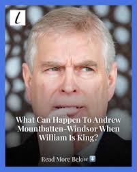 Royal experts have predicted a financial crisis for Andrew  Mountbatten-Windsor if King Charles dies and Prince William assumes the  throne.