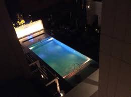 Pool Light Show Picture Of The Lumen Dallas Tripadvisor