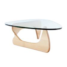 A coffee table will always take centre stage in your living room. Only Design Noguchi Glass Table With Natural Base