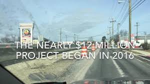 Asphalt paving a parking lot. Toms River Route 166 Roadwork Should Be Finished By Spring Finally