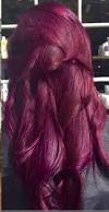 Plum Purple Red Hair