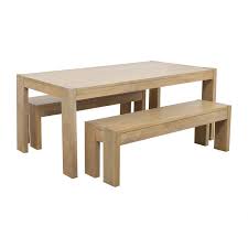 34 Off West Elm West Elm Boerum Dining Table And Benches Tables Dining Table Dining Table