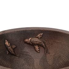 hammered copper sink