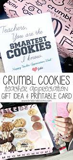Except as required by law, gcs cannot be transferred for value or redeemed for cash. Crumbl Cookies Teacher Appreciation Gift Idea Brie Brie Blooms