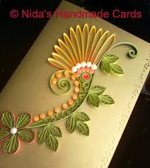 We step back from the edge of 1.5. What A Pretty Card Love The Quilling On This Re Pinned Paper Quilling Cards Origami And Quilling Quilling Paper Craft