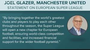 Avie glazer (born october 19, 1960) is an. Commentary The European Super League Should Learn From College Football S Shortcomings Wtsp Com
