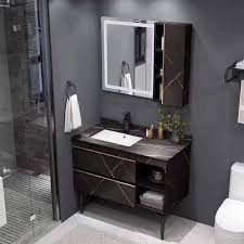 Check spelling or type a new query. Marble Grain Bathroom Vanity Set With Led Mirror 9074 80