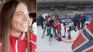 Ja, kristine fortjener egen tråd. Skistad Matte Snike Seg Inn Bak Russerne Youtube