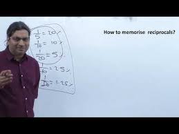 Copy Of Class Fast Calculation Technique Reciprocals How To Memorize Things Learn Faster Study Plan
