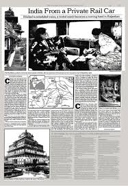 A large open area with buildings around it. India From A Private Rail Car The New York Times