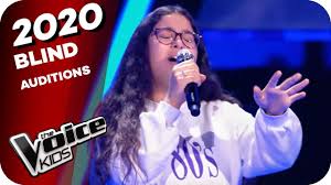 De beste stem en de juiste mentaliteit, daar draait het om. Dua Lipa Be The One Bouchra The Voice Kids 2020 Blind Auditions Youtube