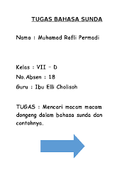 Ada semua jenis dongeng di sini. Jenis Jenis Dongeng Sunda Dan Contohnya