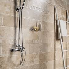Carrelage Mur Forte Pierre Ivoire Mat L 20 X L 50 Cm Travertin Leroymerlin Salle De Bain Salle De Bain Travertin Carrelage Pierre Naturelle